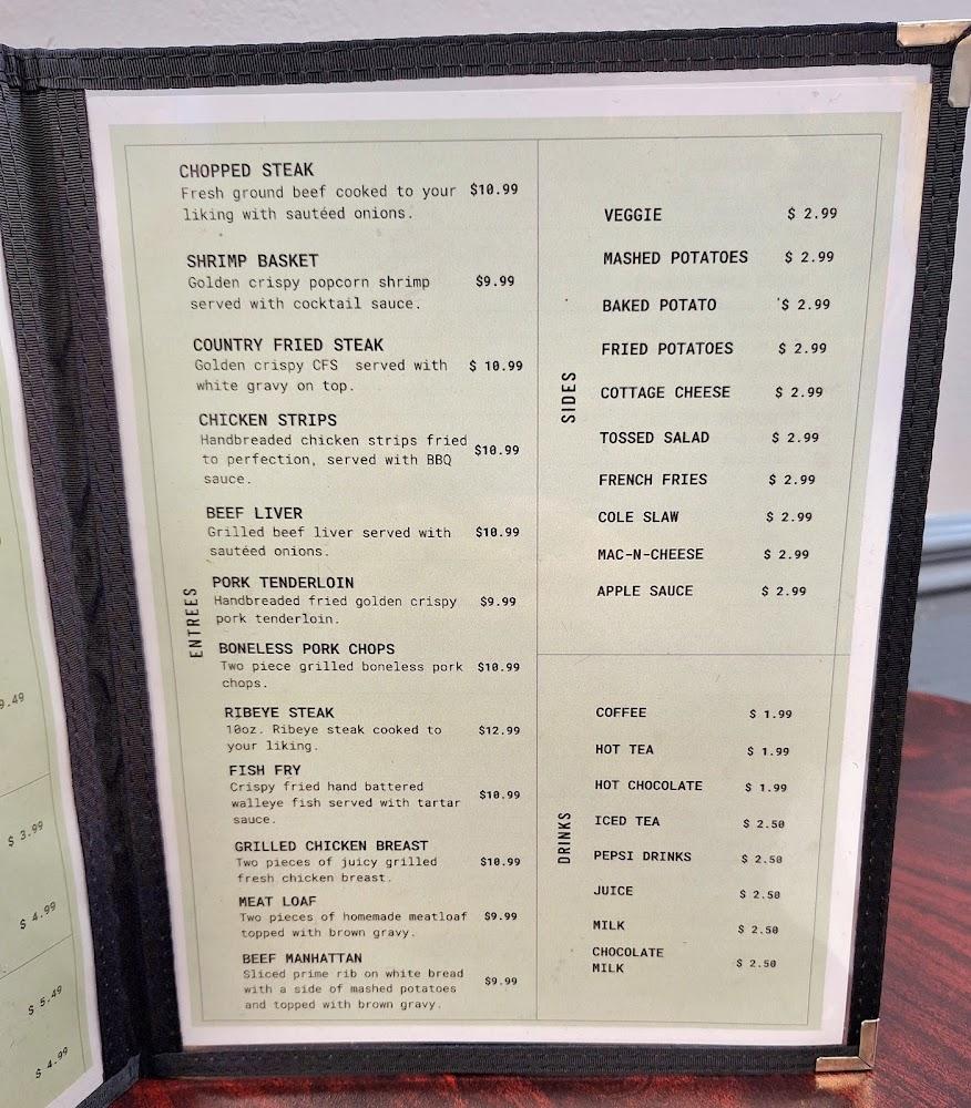 12th Street Cafe Menu image 4